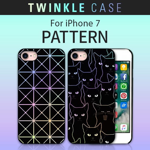 【訳あり アウトレット】 iPhone SE 第2世代 se2 ケース iPhone 8/7ケース Dparks Twinkle Case パターン（ディーパークス トゥインクルケース）アイフォン カバー