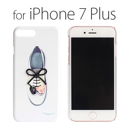 【訳あり アウトレット】 iPhone 8 Plus / 7 Plus ケース Happymori Flower Shoe Bar オックスフォード （ハッピーモリ フラワーシューバー ）アイフォン カバー