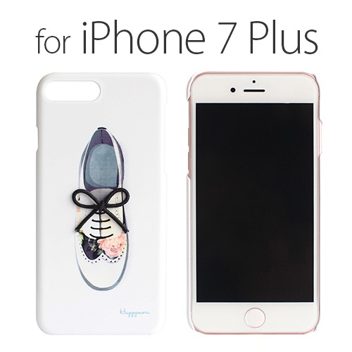 【訳あり アウトレット】 iPhone 8 Plus / 7 Plus ケース Happymori Flower Shoe Bar オックスフォード (ハッピーモリ フラワーシューバー )アイフォン カバー