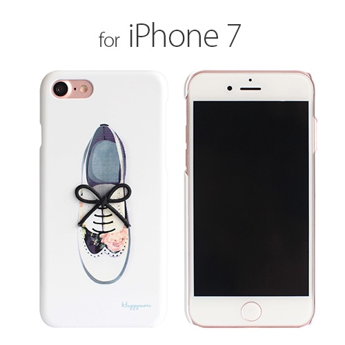 【訳あり アウトレット】 iPhone SE 第2世代 se2 ケース iPhone 8/7ケース Happymori Flower Shoe Bar オックスフォード（ハッピーモリ フラワーシューバー ）アイフォン カバー