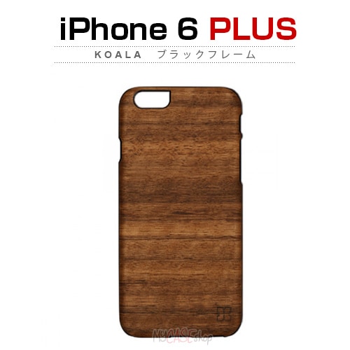 【訳あり アウトレット】 iPhone6s Plus/6 Plus ケース 天然木 Man&Wood Koala(マンアンドウッド コアラ)アイフォン