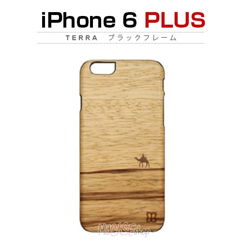【訳あり アウトレット】 iPhone6s Plus/6 Plus ケース 天然木 Man&Wood Terra(マンアンドウッド テラ)アイフォン