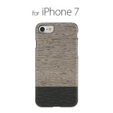 【訳あり アウトレット】iPhone7 ケース 天然木 Man&Wood Lattis（マンアンドウッド ラティス）アイフォン カバー 木製|iPhone用|アウトレット品