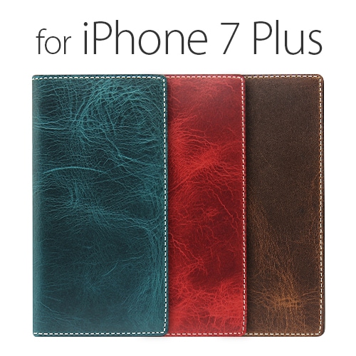 【訳あり アウトレット】 iPhone 8 Plus / 7 Plus ケース SLG Design Badalassi Wax case （バダラッシーワックスケース） 手帳型 / 本革 |iPho