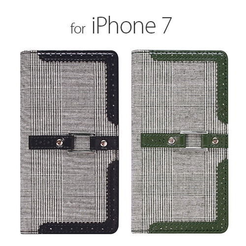 【訳あり アウトレット】 iPhone SE (第3世代) ケース カバー 手帳型 本革 STI:L GENTLEMAN OXFORD [iPhone SE3/SE2/8/7]