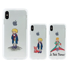 【訳あり アウトレット】 iPhone 11 Pro / iPhone 11 ケース iPhone XS / X ケース iPhone XR ケース Dparks ソフトクリアケース リトルプリンス バラ キツネ （ディーパークス） アイフォン カバー バータイプ