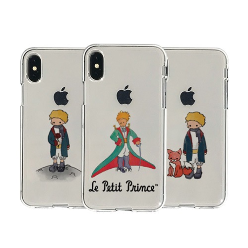 【訳あり アウトレット】 iPhone 11 Pro / iPhone 11 ケース iPhone XS / X ケース iPhone XR ケース Dparks ソフトクリアケース リトルプリンス バラ キツネ （ディーパークス） アイフォン カバー バータイプ