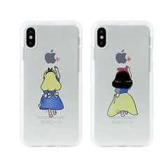 【訳あり アウトレット】 iPhone 11 Pro / iPhone 11 ケース iPhone XS / X ケース iPhone XR ケース Dparks ソフトクリアケース ファンタジー お姫様 アリス （ディーパークス） アイフォン カバー バータイプ