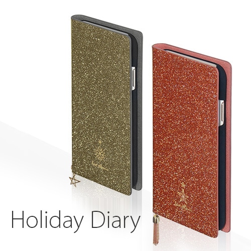 【訳あり アウトレット】 iPhone XS / X ケース Eblouir Holiday Diary 手帳型 （エブルイ ホリデーダイアリー）アイフォン カバー