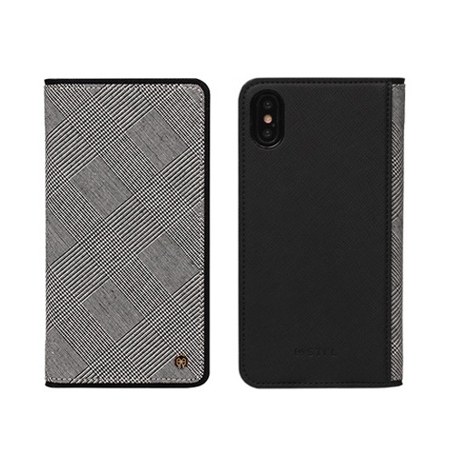 【訳あり アウトレット】 iPhone XS / X ケース iPhone XS Max ケース iPhone XR ケースSTI:L GENTLEMAN FLIP 手帳型 （スティール ジェントルマンフリップ）アイフォン カバー