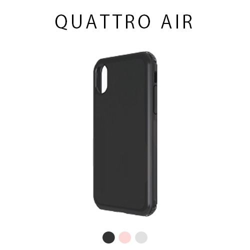 【訳あり アウトレット】 iPhone XS / X ケース Just Mobile Quattro Air（ジャストモバイル クアトロエアー）アイフォン カバー