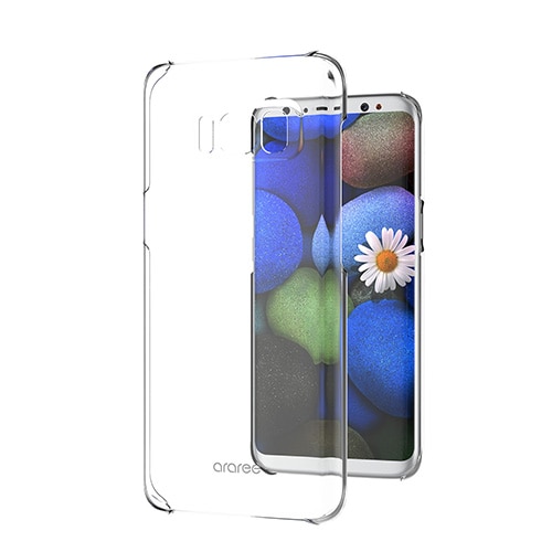 Galaxy S9 ケース Galaxy S8 ケース araree Nu:Kin(アラリー ヌーキン)ギャラクシー エスナイン エスエイト カバー クリア 透明 SC-02K SCV38 SC-02J SCV36