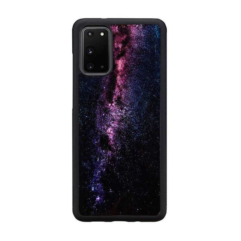 ikins Galaxy S20 ケース Galaxy S20+ ケース 天然貝ケース Milky Way（アイキンス ミルキーウェイ） 天然素材 ギャラクシー エストゥエンティ ファイブジー カバー 背面カバー 5G SC-51A SCG01 SC-52A SCG02 Galaxy S20/S20+/S10/S10+/S9/S8