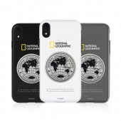 iPhone SE (第3世代) ケース カバー National Geographic Global Seal Metal-Deco Case [iPhone SE3/SE2/11 Pro/11/11 Pro Max/XS/X/XR/XS Max/8 Plus/7Plus/8/7]