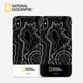 iPhone SE (第3世代) ケース カバー National Geographic Topography Case Double Protective [iPhone SE3/SE2/11 Pro/11/XS/X/8 Plus/7Plus/8/7]
