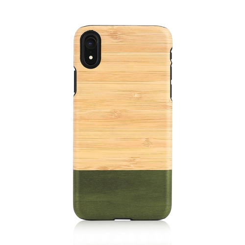 iPhone XR ケース天然木 Man&Wood Bamboo Forest（マンアンドウッド バンブーフォレスト）アイフォン カバー 木製 竹素材