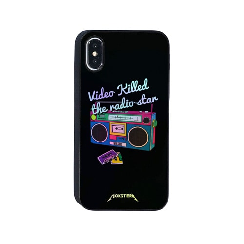 iPhone XS / X ケース Dparks Twinkle Case シューティングスター（ディーパークス トゥインクルケース）アイフォン カバー ホログラム 流れ星
