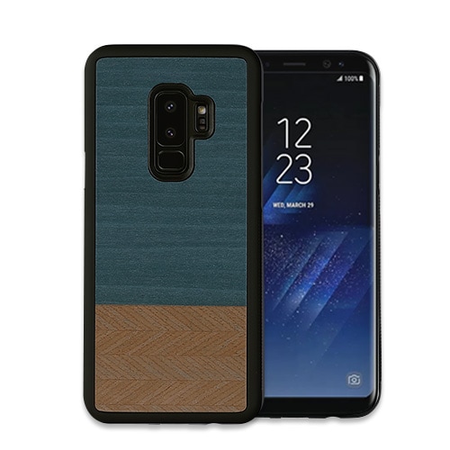 【訳あり アウトレット】 Man&Wood Galaxy S20 ケース Galaxy S20+ ケース 天然木ケース Denim（マンアンドウッド デニム） 木製 ギャラクシー エストゥエンティ ファイブジー カバー 背面カバー 5G SC-51A SCG01 SC-52A SCG02 Galaxy S20/S20+/S10/S10+/S9/S9+
