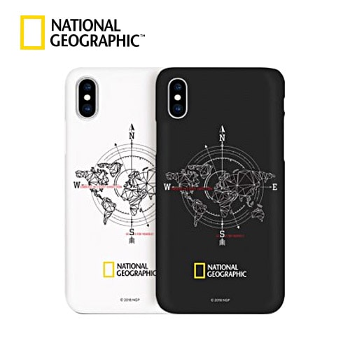 【訳あり アウトレット】 iPhone SE (第3世代) ケース カバー National Geographic Compass Case Double [iPhone SE3/SE2/11 Pro/11/11 Pro Max/XS/X/XR/XS Max/8 Plus/7Plus/8/7]