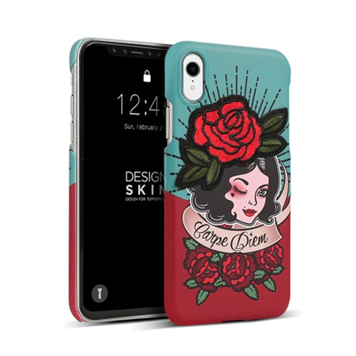 【訳あり アウトレット】 iPhone XR ケースDesign Skin GRAFT WAPPEN（デザインスキン グラフトワッペン）アイフォン カバー|iPhone用|アウトレット品