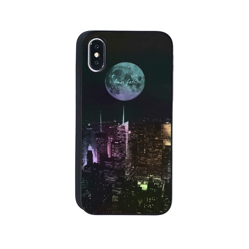 【訳あり アウトレット】 iPhone XS / X ケース Dparks Twinkle Case CITY（ディーパークス トゥインクルケース シティ）アイフォン カバー ホログラム