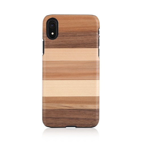 【訳あり アウトレット】 iPhone XR ケース天然木 Man&Wood Sabbia（マンアンドウッド サッビア）アイフォン カバー 木製
