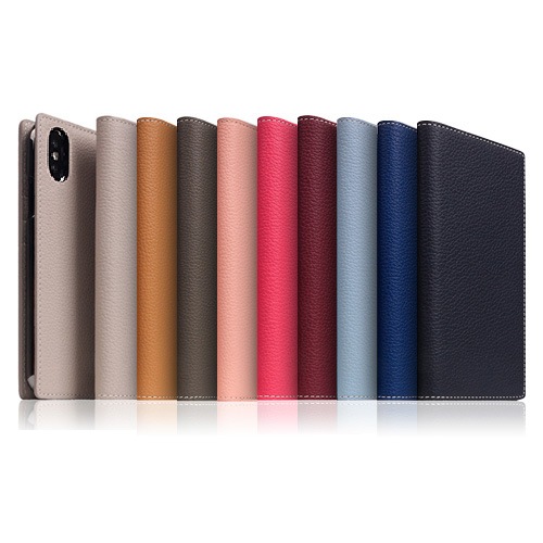【訳あり アウトレット】 iPhone 11 Pro ケース SLG Desig Full Grain Leather Case (フルグレインレザーケース) 手帳型 / 本革