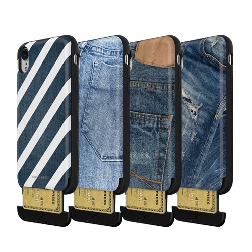 【訳あり アウトレット】 iPhone XR ケース iPhone XS Max ケース Matchnine CARDLA SLOT JEANS COLLECTION（マッチナイン カードラ スロット