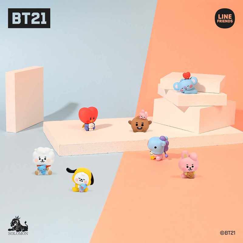 ＜＜数量限定＞＞BT21 ベビーモニターフィギュア かわいいBT21キャラクター【公式ライセンス品】