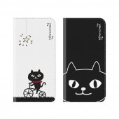 [iPhone SE (第3世代)/8/7 用] 手帳型 ネコマンジュウ ダイアリーケース [iPhone SE3/SE2/12 mini/12 Pro/12/11 Pro/11/11 Pro Max] カバー 公式ライセンス品