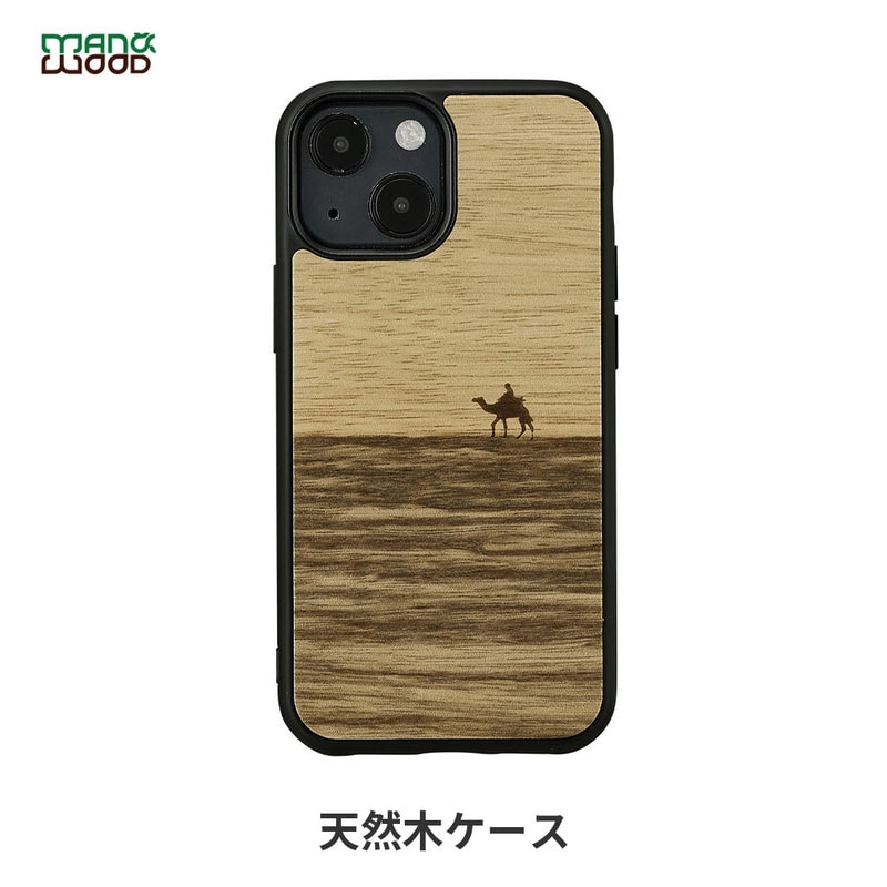 iPhone 13 mini ケース 天然木 バックカバー Man&Wood Terra 【 iPhone 12 mini / iPhone 11 Pro 】 木製 背面カバー型 アイフォンケース 