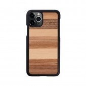 iPhone 11 Pro Max ケース  天然木 Man&Wood Sabbia（マンアンドウッド サッビア）6.5インチ アイフォン 背面 カバー スマホケース 木製