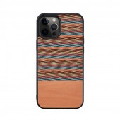 iPhone 12 Pro Max ケース [iPhone 11 Pro Max ケース] 天然木 ケース Man&Wood Browny Check アイフォン カバー スマホケース