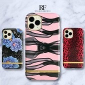 iPhone 11 Pro /  iPhone 11 ケース Richmond & Finch FASHION CASE ピンクノット レッドレオパード  ブルーミングピオニーズ（リッチモンドアンドフィンチ ファッションケース）5.8インチ 6.1インチ アイフォン 背面 カバー