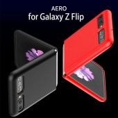Galaxy Z Flip | Z Flip 5G ケース araree Aero （アラリー エアロ） ギャラクシー ゼット フリップ カバー SCV47 SCG04 傷に強い ストラップホール付き 背面カバー型