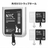 araree TAG HOLDER 外付けストラップホール 【ストラップホルダー / お好きなストラップと合わせて 紛失・落下・盗難防止】 AR19139