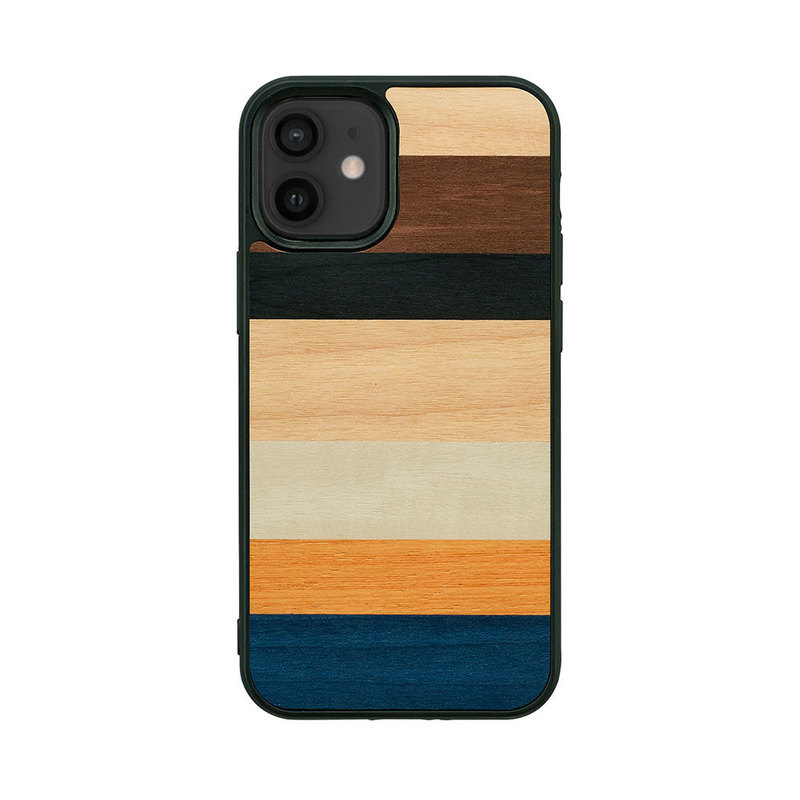 iPhone 12 mini 対応 ケース Man&Wood 天然木ケース Province