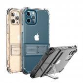 araree Mach Stand iPhone 12 クリアケース スタンド iPhone 12 mini iPhone 12 Pro スタンド ケース  [ 耐衝撃 クリア 高透明 ポリカーボネート TPU ハイブリッド ] アイフォン 12 プロ カバー