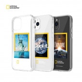National Geographic iPhone 12 mini / iPhone 12 / 12 Pro ケース [ ナショナル ジオグラフィック 表紙風 雑誌風 ナショジオ 宇宙 ] マガジン クリアケース [公式ライセンス品]
