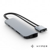 HyperDrive VIPER 10-in-2 USB-C ハブ デュアルディスプレイ出力対応 HYPER++