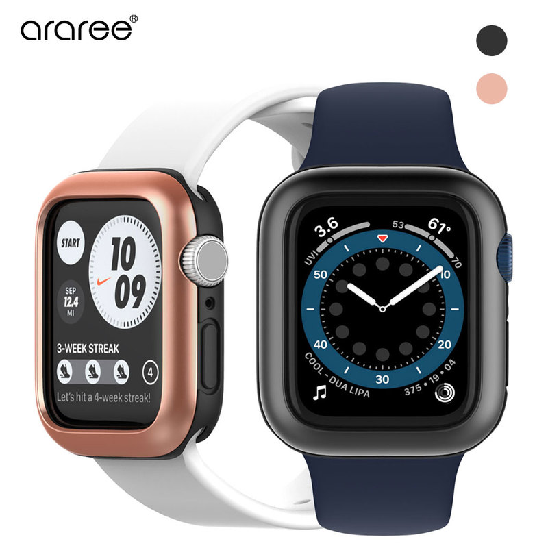 araree Apple Watch 40mm 用 カバー AMY デュアルレイヤーケース アップルウォッチ 保護カバー ケース