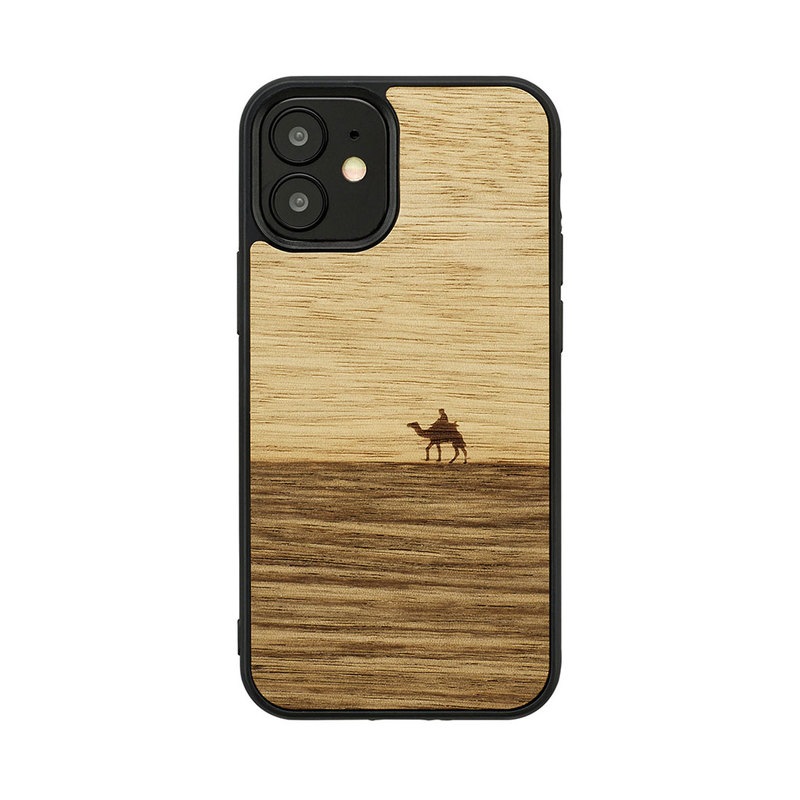 【訳あり アウトレット】 iPhone 13 mini ケース 天然木 バックカバー Man&Wood Terra iPhone 12 mini / iPhone 11 Pro 木製 背面カバー型 ア