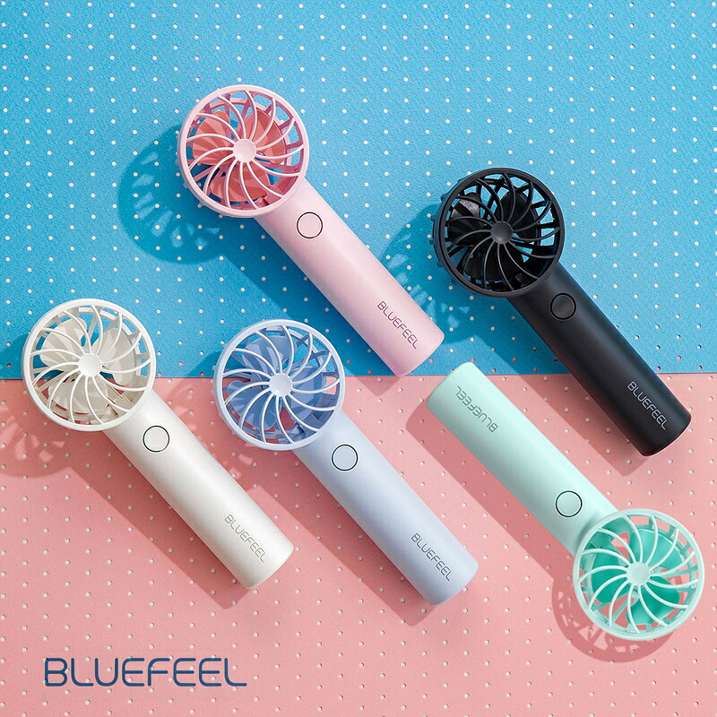 【訳あり アウトレット】 BLUEFEEL PRO＋ 超小型ヘッドポータブル扇風機 ハンディファン 小型扇風機 携帯扇風機