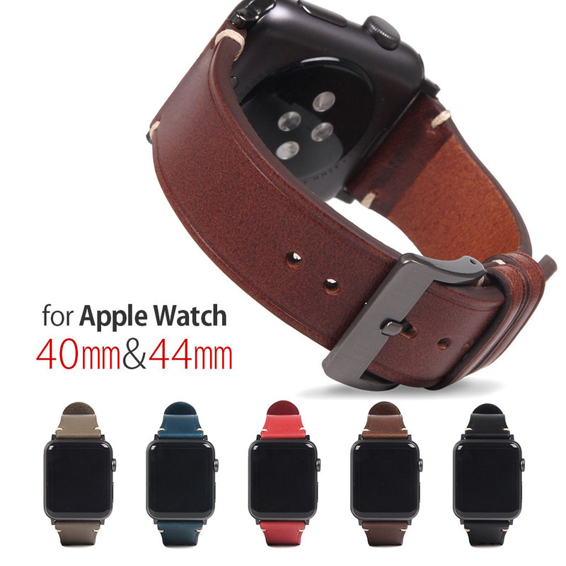 【訳あり アウトレット】 アップルウォッチバンド バンド 本革 SLG Design Italian Buttero Leather Strap [ Apple Watch Ultra 49mm, 45-38mm (Series 1-8,SE) ] 