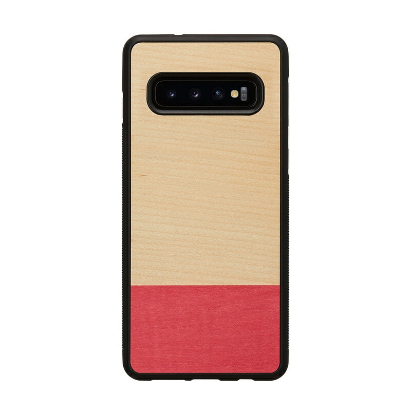 【訳あり アウトレット】 Galaxy S10 ケース Galaxy S10＋ ケース 天然木ケース Man&Wood Miss match（マンアンドウッド ミスマッチ） ギャラクシー カバー 木製