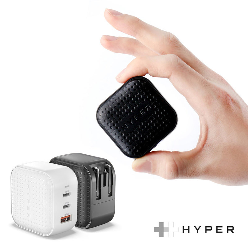 ＼セール／ Hyper HyperJuice GaN 66W USB-C ACアダプタ 3ポート66W出力