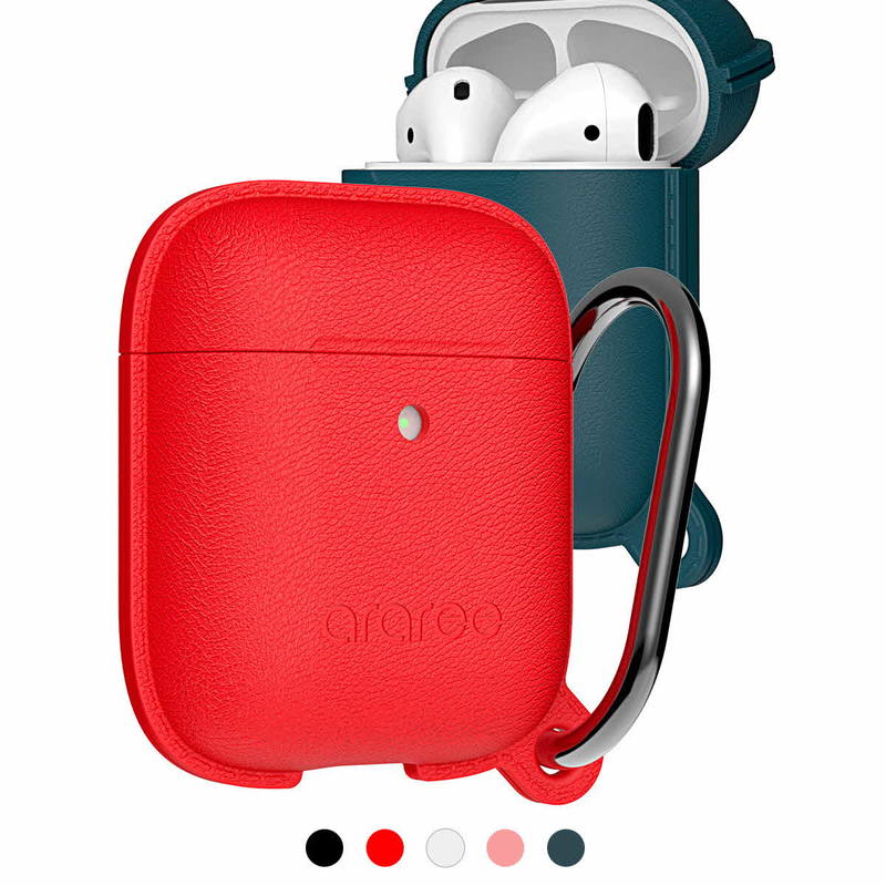 【訳あり アウトレット】 AirPods 2 カラビナ付きケース araree AirPods Case POPS ＜Wireless Charging Case専用＞