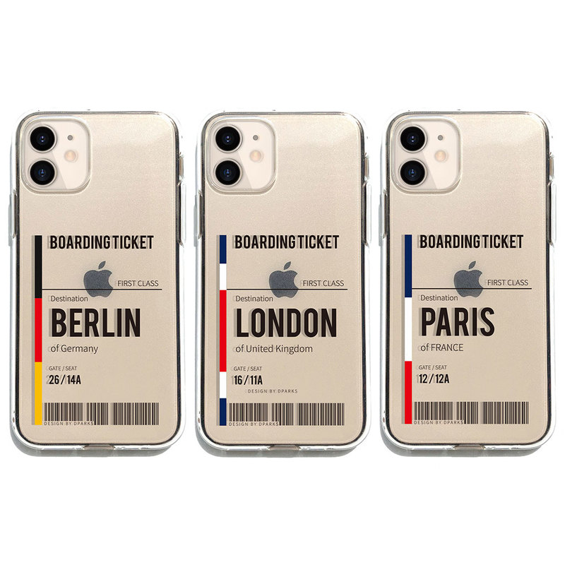 【訳あり アウトレット】 iPhone 13 Pro ケース ソフト クリア バックカバー Dparks City iPhone 13 / 13 Pro / iPhone 13 mini / 12 mini / 12 Pro / 12 背面カバー型 アイフォンケース 