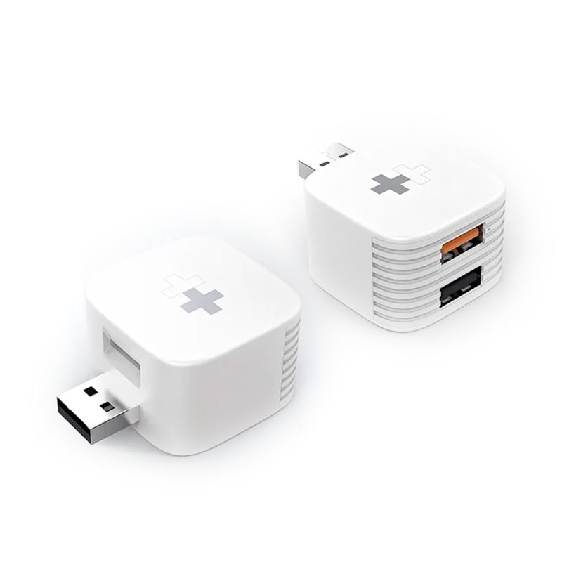 ＼セール／ HYPER iOS/Android 自動バックアップ用リーダ Hyper+Cube (ハイパープラスキューブ) 充電しながらバックアップ ・micro SD USBメモリ SSD HDDに対応 PC不要 iPhone iPad 対応