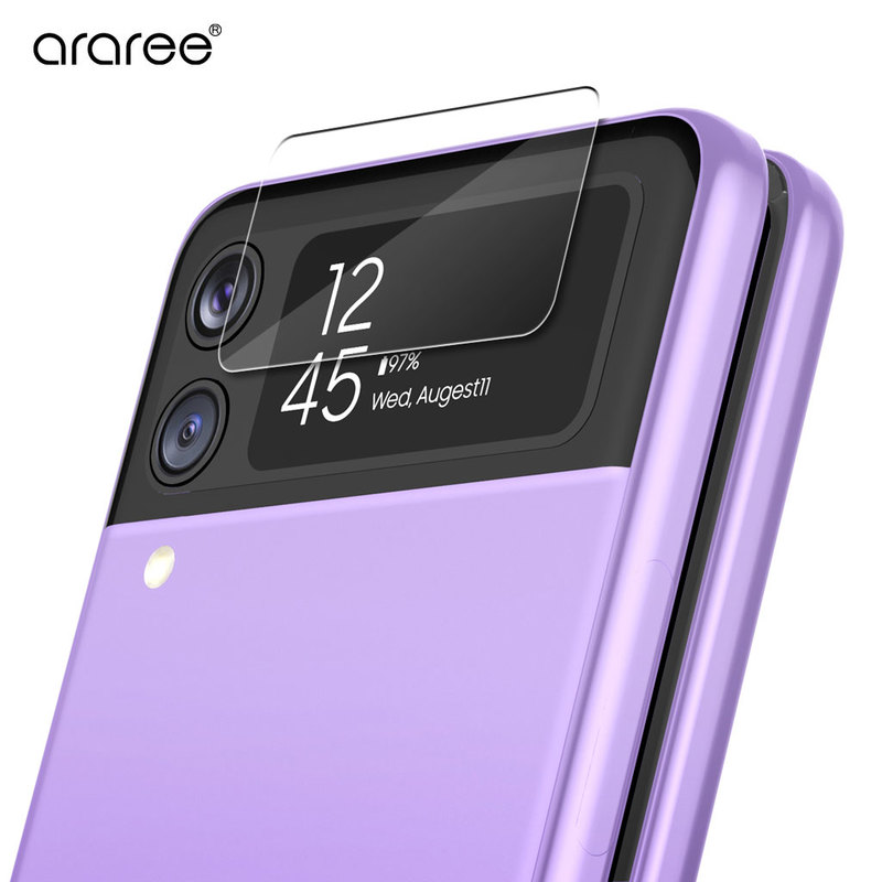 araree 【 Galaxy Z Flip3 5G フィルム 】 CORE カバーディスプレイ用 強化ガラスフィルム SCG12 SC-54B|araree|ブランド